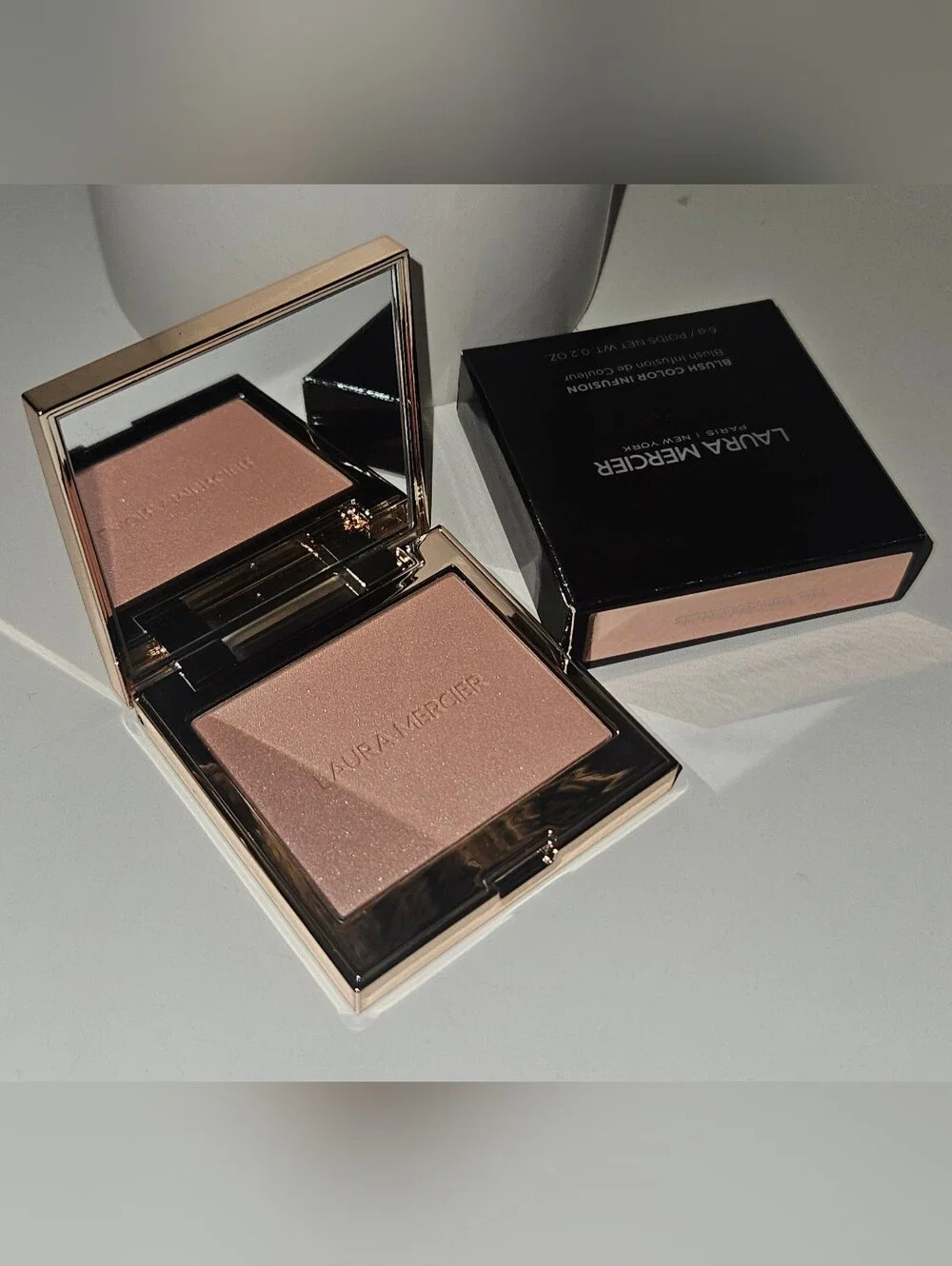 Laura Mercier Blush Color Infusion in All that Sparkles.